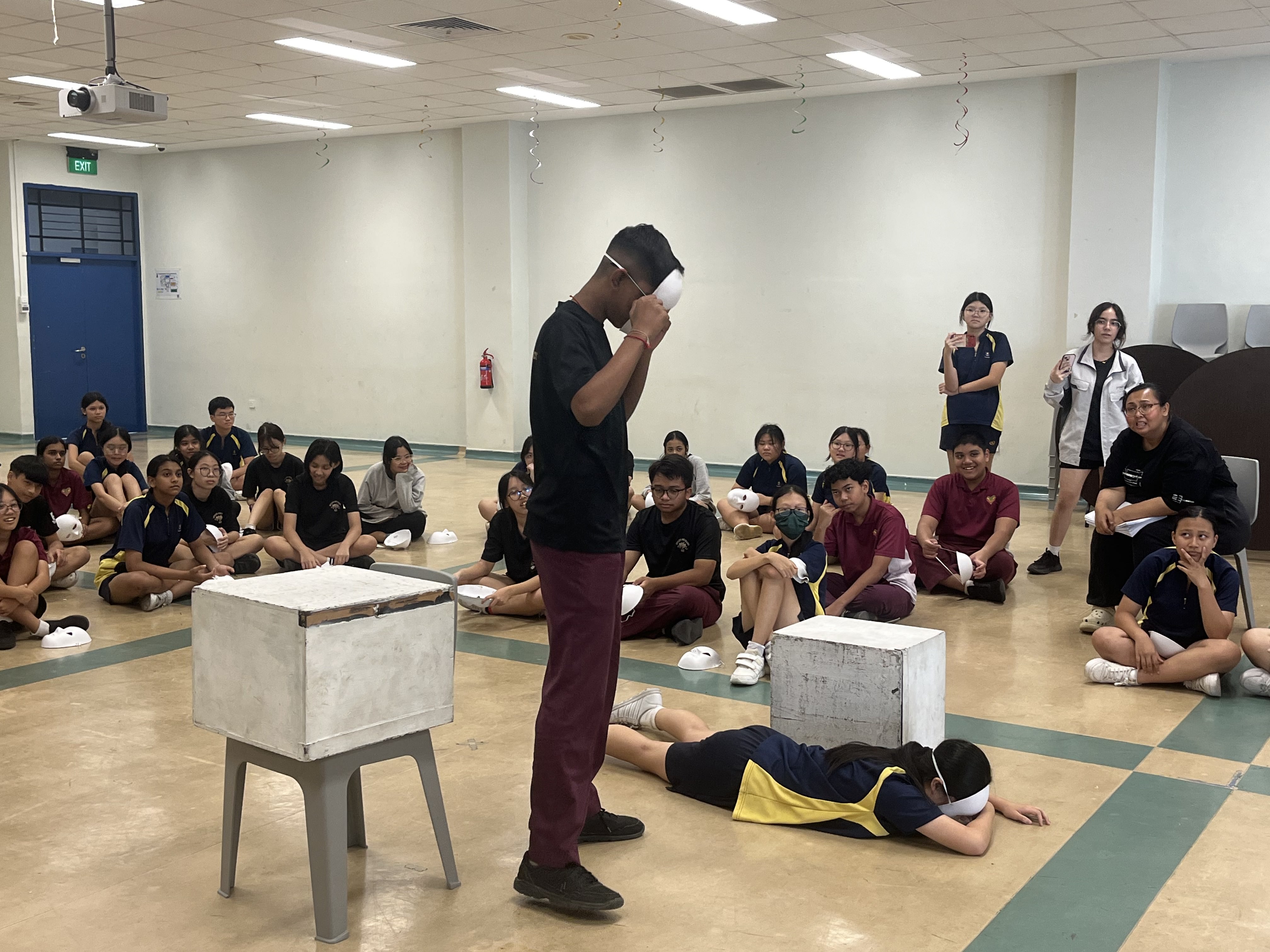 Drama: Exchange with Unity Secondary’s Drama Club on 6 November 2024